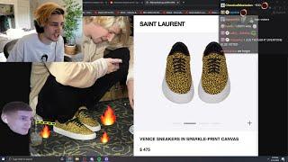 xQc's Cheeto Shoe costs $475