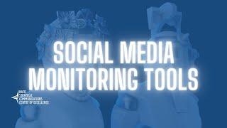 Social Media Monitoring Tools