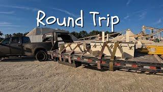 Not a bad round trip load // hotshot trucking