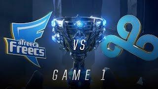 AFS vs C9 | Quarterfinal Game 1 | World Championship | Afreeca Freecs vs Cloud9 (2018)