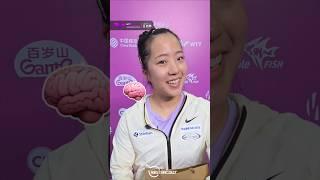 Shin Yubin builds her perfect table tennis player! ‍️