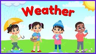 Kids Educational Videos | Kindergarten and Elementary English, Science,  Educational | Weather Types