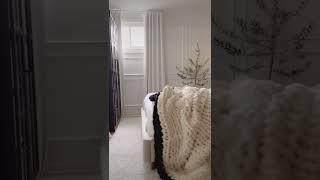 EXTREME BEDROOM MAKEOVER | huge style change / @peonyandhoney #shorts #interiordesign #bedroom