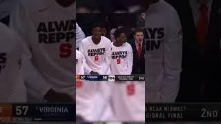 Syracuse's run to the 2016 Final Four  #shorts