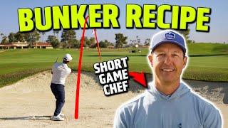 SHORT GAME CHEF - BUNKER LESSON! HOLED OUT!