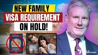 Big News: UK Government Stops the New Family Visa Salary Requirement ~ UK Family Visa Update 2024