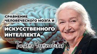 Сравнение человеческого мозга и ИИ. Татьяна Черниговская