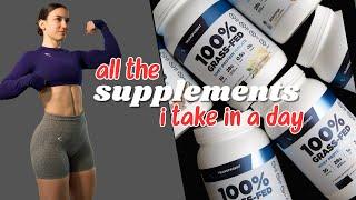 UPDATED SUPPLEMENT STACK | full list of all the supplements I am taking