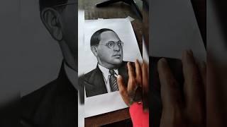 Short.53 Dr. BR Ambedkar jayanti drawing | Part 2 | Shubham art | #shorts #youtubeshorts#drawing