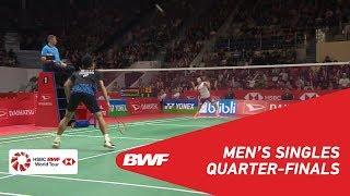 QF | MS | Kento MOMOTA (JPN) [1] vs Anthony Sinisuka GINTING (INA) [7] | BWF 2019