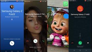 Incoming Call WhatsApp/Viber Screen video Samsung Galaxy s22