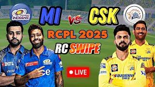 Live - MI vs CSK IPL 2025  Mumbai Indians vs Chennai Super Kings | Real Cricket Swipe