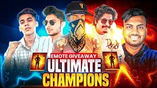 All Youtubers Tournament  Naatu-Naatu Emote Giveaway  - Garena Free Fire #freefire