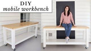 How to Build a DIY Mobile Workbench | DIY Workbench