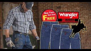 Buy 2, Get One FREE Wrangler RIGGS WORKWEAR PBR World Finals SALE!