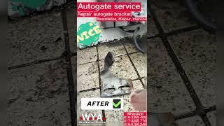 WYA Auto Gate Service Replace Bracket  #autogate #service #murah #autogatesystem #selangor
