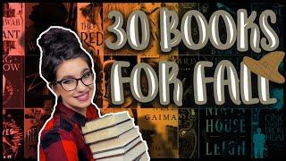 30 FALL BOOK RECOMMENDATIONS  spooky, cozy, witchy, and more 