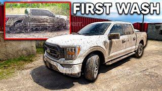 Deep Cleaning SUPER MUDDY Ford F-150 Disaster Detail