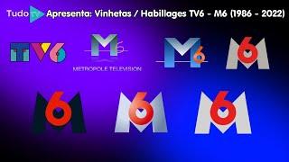 Chronologie #79: Habillages M6 (1986 - 2022)