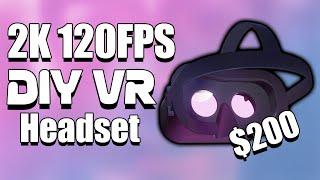 DIY VR Headset With 120FPS and 2K - Linux Running On The Quest 2, DIY Accessories & Much Much More!