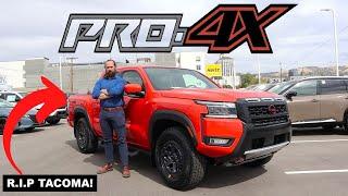 Nissan Shocks Toyota With Tacoma Competitor! (2025 Nissan Frontier PRO-4X)