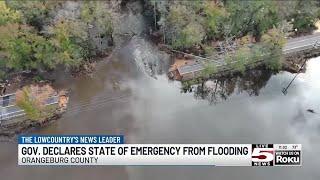 VIDEO: McMaster declares state of emergency in response efforts to SC flash flooding
