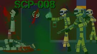 SCP-008 Stick Nodes Animation (Remake) | SCP:- Secure & Containing