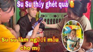 Su Su Thử Đồ Tết Của Ba Mẹ Mua . Bà Nội Bất Ngờ Khi Thấy Su Su Diện Đồ Tết
