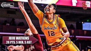 JUJU GOES OFF! Watkins DROPS 26 PTS in USC's blowout win vs. Elon   | ESPN College Basketball