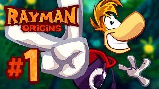 Rayman Origins #1 - WAKE UP!! It's PARTY Time! (4 Player)