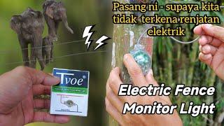 Tvoe Electric Fence Lights Indicator