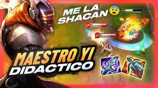  JUEGAN MI SHACO Y YO SACO MAESTRO YI | GAMEPLAY DIDÁCTICO JUNGLA MASTER YI