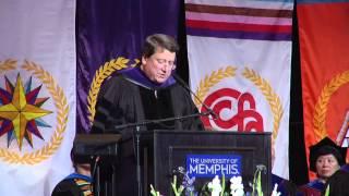 The University of Memphis Fall 2013 Commencement speaker Senator Mark Norris.