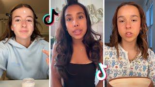 Makeup Tutorial Tiktok Compilation - GRWM  ( Get Ready With Me ) ️(Skincare, Makeup, Outfits) 1456
