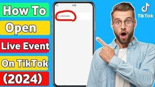 how To register for tiktok live event | how to create live event on tiktok 2024 | tiktok live Event