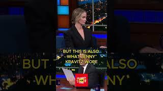 Emily Blunt and her Lenny Kravitz´s outfit, who wore it best?!  #shorts