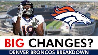 Denver Broncos Making MAJOR Changes Before Week 2 vs. Steelers