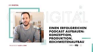 TUTORIAL: Einen erfolgreichen Podcast aufbauen – Konzeption, Produktion, Reichweitenaufbau