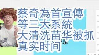 蔡奇为首宣传等三大系统将大清洗。李书磊怎么处理？苗华被抓的真实日期。大萧条在中国蔓延