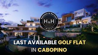 LAST FRONTLINE GOLF FLAT AVAILABLE | CABOPINO | HANSSON & HERTZELL REAL ESTATE