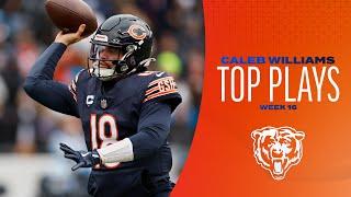 Caleb Williams' best plays from 334-yard game vs. Lions | Week 16 | Chicago Bears