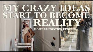 My Crazy Ideas Start To Become Reality | Home Renovation Updates