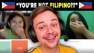 SHOCKING Filipinos by speaking TAGALOG! - Omegle Reactions