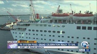 Grand Celebration ready to sail