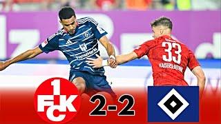 Kaiserslautern HSV 2-2 Highlights 2024