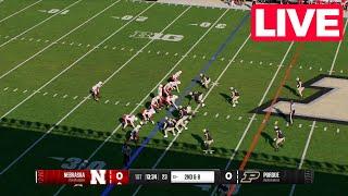 NCAAF LIVE Nebraska Cornhuskers vs. Purdue Boilermakers | Week 5 2024 - Full Game Highlights