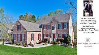 Home for Sale 3236 Buckingham Drive, Toano, VA Presented by Marshall Toney.