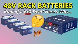 48V vs 12V - PART 2: Is a Rack Battery the BEST choice?  Vatrer Power 51.2V 100Ah LiFePO4