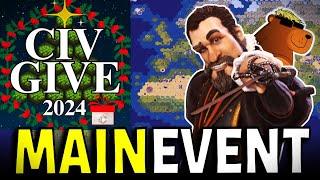 Huge 10 Player Civ 6 Multiplayer Chaos - Civ Give 2024!!! LIVE With Ursa!!!