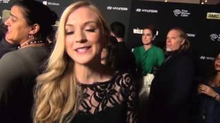 Emily Kinney | The Walking Dead Premiere | AfterBuzz TV Red Carpet Interviews